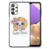 Telefoonhoesje Samsung Galaxy A32 5G Boho Skull