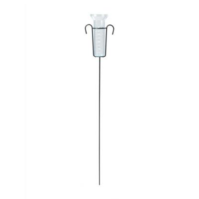 Regenmeter op metalen steel 80cm