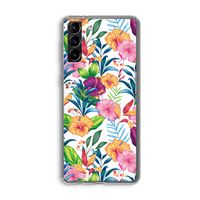 Tropisch 2: Samsung Galaxy S21 Plus Transparant Hoesje