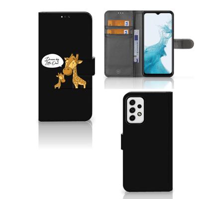Samsung Galaxy A23 Leuk Hoesje Giraffe Samsung Galaxy A23 Leuk Hoesje Giraffe
