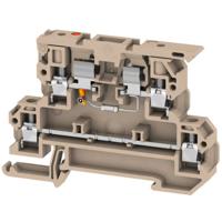 Weidmüller 9802720001 Zekering-serieklem 4 mm Schroeven Beige 50 stuk(s)