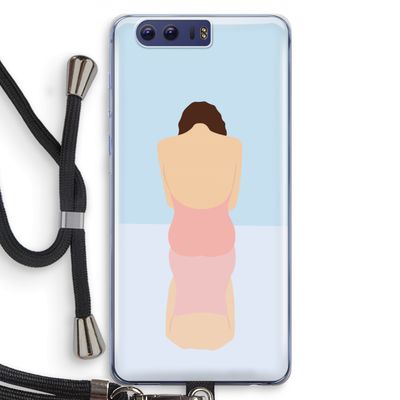 Mirror: Honor 9 Transparant Hoesje met koord