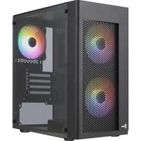 PC-behuizing - AEROCOOL - Hexform G v2 (zwart) - Minitower - Micro-ATX-formaat - Zonder voeding