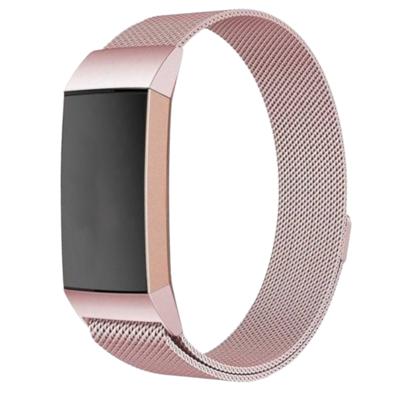 Fitbit Charge 3 & 4 Milanese Band - Roze Fitbit Charge 3 & 4 Milanese Band - Roze