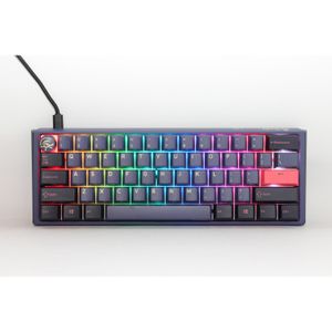 Ducky One 3 Cosmic Blue Mini toetsenbord RGB led, Double-shot PBT, Hot-swappable, QUACK Mechanics, 60%