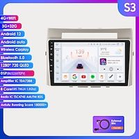 Android 12 autoradio voor toyota corolla verso ar10 2004-2009 multimedia speler navigatie gps carplay stereo dvd 4g Lightinthebox