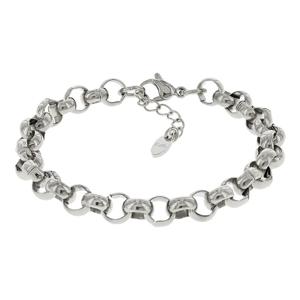 Kalli Schakel Armband Jasseron Zilver | 2522