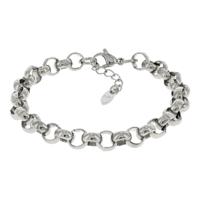 Kalli Schakel Armband Jasseron Zilver | 2522