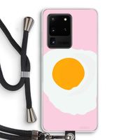 Sunny side up: Samsung Galaxy S20 Ultra Transparant Hoesje met koord