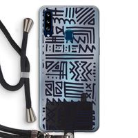 Marrakech print: Samsung Galaxy A20s Transparant Hoesje met koord