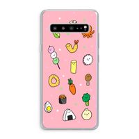 Happy bento friends: Samsung Galaxy S10 5G Transparant Hoesje