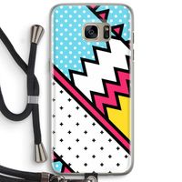 Pop Art #2: Samsung Galaxy S7 Edge Transparant Hoesje met koord