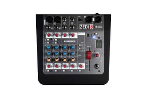 Allen & Heath ZEDi-8 analoge mixer met 2x2 USB
