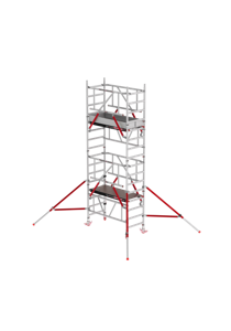 Altrex MiTOWER PLUS rolsteiger - 5.20 m werkhoogte - 0.75 m breed - 1.65 m houten platform - Safe-Quick® - C003026