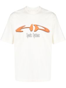 Heron Preston t-shirt Solar System en coton - Blanc