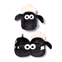 Ty Relaxeazzz shaun het schaap rond reiskussen & slaapmasker