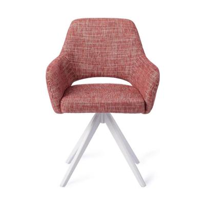 Jesper Home Yanai eetkamerstoel Berry Bars turn white