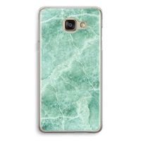 Groen marmer: Samsung Galaxy A5 (2016) Transparant Hoesje