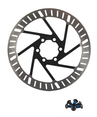 Elvedes Primax e schijfrem rotor 6-bout 160mm 1.8mm voor o.a. van moof