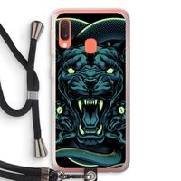 Cougar and Vipers: Samsung Galaxy A20e Transparant Hoesje met koord Cougar and Vipers: Samsung Galaxy A20e Transparant Hoesje met koord