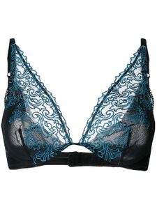 Chite' soutien-gorge en dentelle - Noir