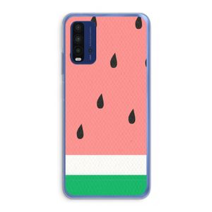 Watermeloen: Xiaomi Redmi 9T Transparant Hoesje