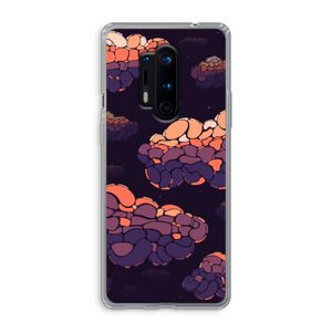 Patroon Wolken: OnePlus 8 Pro Transparant Hoesje