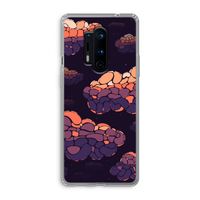 Patroon Wolken: OnePlus 8 Pro Transparant Hoesje