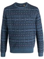 Polo Ralph Lauren pull en maille intarsia - Bleu - thumbnail