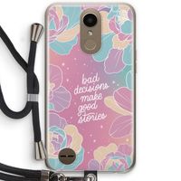 Good stories: LG K10 (2017) Transparant Hoesje met koord