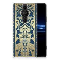Sony Xperia Pro-I | TPU Case | Beige Flowers