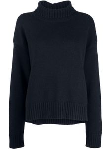 Jil Sander pull à col roulé - Bleu