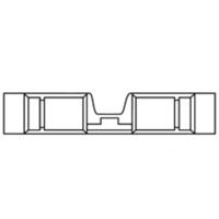 Molex 19200-0023 Stootverbinder 1 stuk(s)