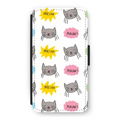 Meow: iPhone 11 Pro Flip Hoesje