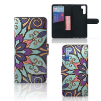 OPPO A91 | Reno3 Hoesje Purple Flower