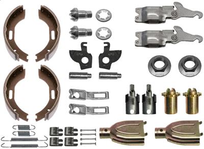 VALERYD Brake shoe set 200x50 bpw superkit s2005-7 rask