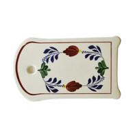 Boerenbont serveerplankje 25x15 cm