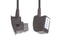 T24  - Telecommunications patch cord TAE F 6m T24