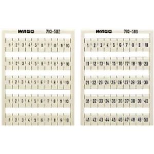 209-569  - Label for terminal block 5mm white 209-569