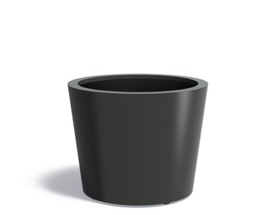 Aluminium plantenbak CONIC 100x80cm.