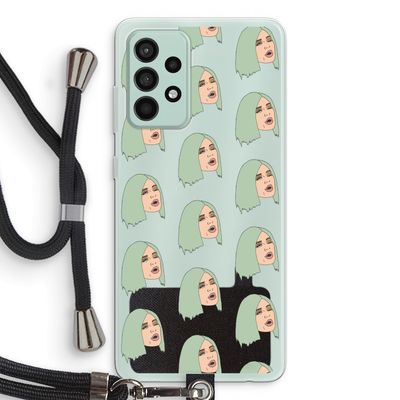 King Kylie: Samsung Galaxy A52s 5G Transparant Hoesje met koord
