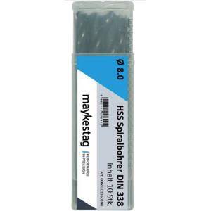 Alpen 0060100165100 HSS Spiraalboor 1.65 mm Gezamenlijke lengte 43 mm DIN 338 10 stuk(s)