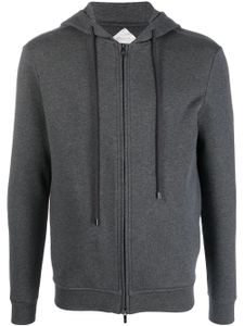 Pal Zileri chemise en coton mélangé à fermeture zippée - Gris