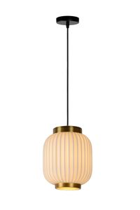 Lucide GOSSE - Hanglamp - Ø 19,5 cm - 1xE27 - Wit