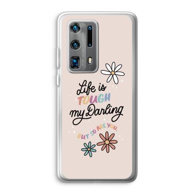 Tough Life: Huawei P40 Pro Plus Transparant Hoesje