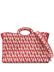 Valentino Garavani sac cabas La Troisième Toile Iconographe - Rouge