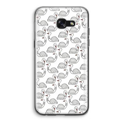 Zwanen: Samsung Galaxy A5 (2017) Transparant Hoesje