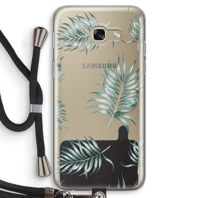 Simple leaves: Samsung Galaxy A5 (2017) Transparant Hoesje met koord