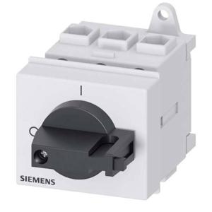 Siemens 3LD22300TK11 Belastbare scheidingsschakelaar Zwart 3-polig 16 mm² 32 A 690 V/AC