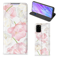 Samsung Galaxy S20 Plus Smart Cover Lovely Flowers - thumbnail